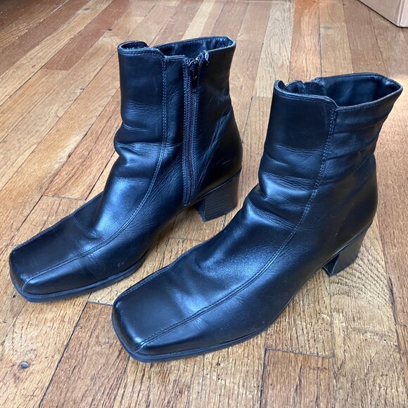 La Canadienne Women's Leather Boots Size 9 Extra Wide - Picture 1 of 9